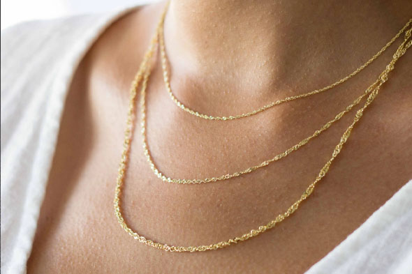 معرفی انواع زنجیر طلا
