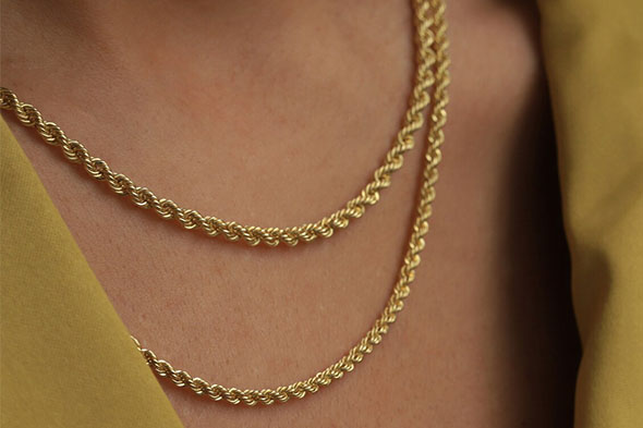 اسم انواع زنجیر طلا