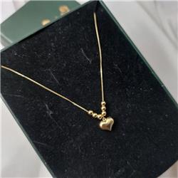 Gold-heart-and-ball-necklace