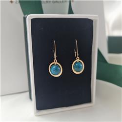 Apatite-gold-earrings