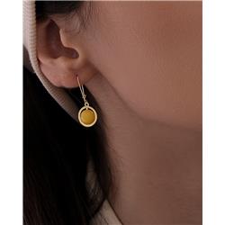 Yellow-jade-gold-earrings