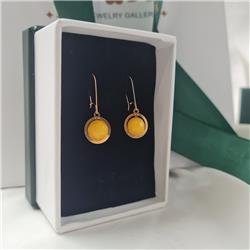 Yellow-jade-gold-earrings