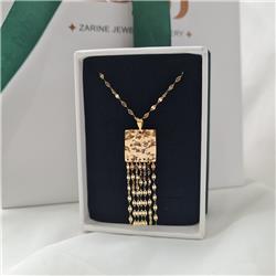 Gold-hammered-tassel-pendant