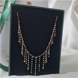 Gold-tassel-necklace