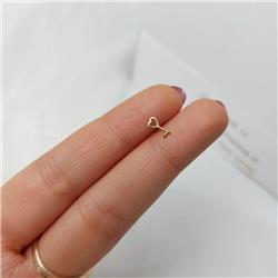 Gold-nose-piercing