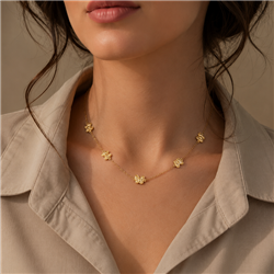 Butterfly-Gold-Necklace