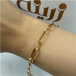 Hermes-Rollo-gold-bracelet