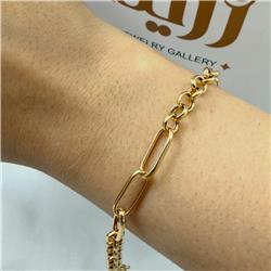 Hermes-Rollo-gold-bracelet