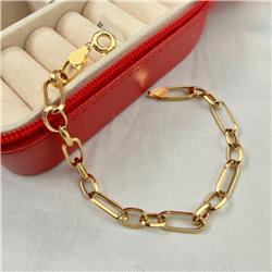Hermes-gold-chain-bracelet