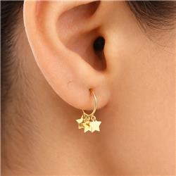 Gold-hoop-earrings