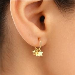 Gold-hoop-earrings