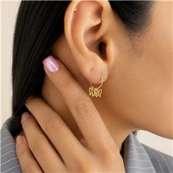 Gold-hoop-earrings