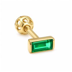 gold-baguette-piercing-emerald