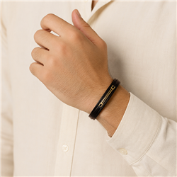 mens-gold-leather-parallel-bracelet