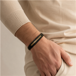 Mens-leather-bracelet