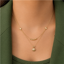 Gold-shell-necklace