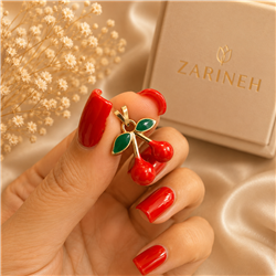 Cherry-gold pendant