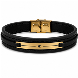 Gold-leather-gift bracelet2