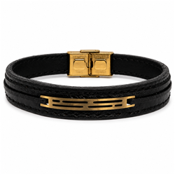 Gold-leather-gift bracelet5