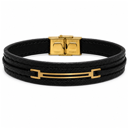 Gold-leather-gift bracelet06