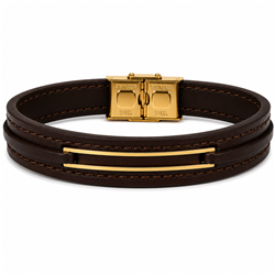 Gold-leather-gift bracelet012