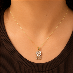 Gold-candy-pendant-model