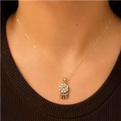 Gold-candy-pendant-model