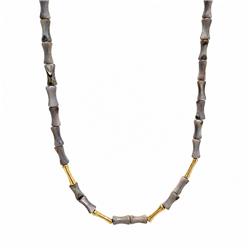 Bamboo-and-shell-necklace