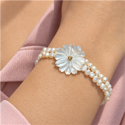 Pearl-flower-bracelet-