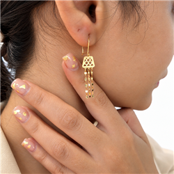 گوشواره طلا مراکشی