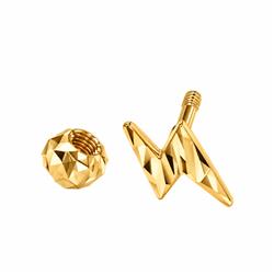 Gold-lightning-piercing