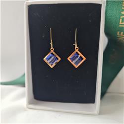 Swarovski-gold-earrings