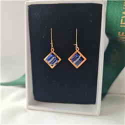 Swarovski-gold-earrings