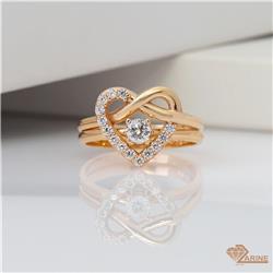 Jewel-heart-ring