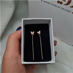 Heart-pendant-earrings