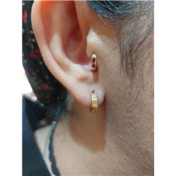 Omega-earrings