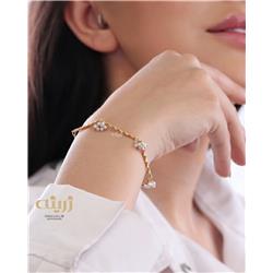 Gold-Flower-Bracelet