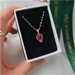 Pomegranate-gold-plaque