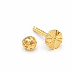faceted-disc-gold-piercing