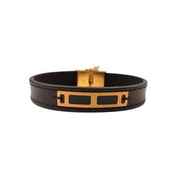 Gold-leather-bracelet