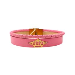 Gold-leather-bracelet