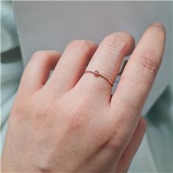Minimalist-single-stone-ring
