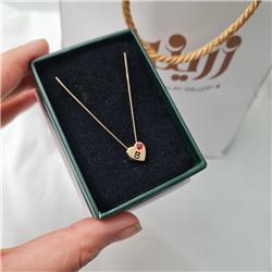 Gold-heart-necklace