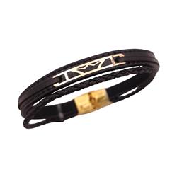 Gold-leather-bracelet