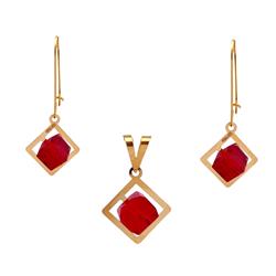 Swarovski-cube-half-set