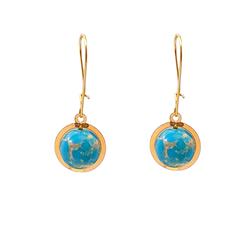 Turquoise-stick-earrings