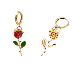 Rose-earrings