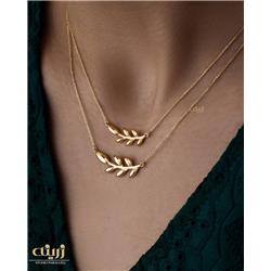 Olive-leaf-necklace