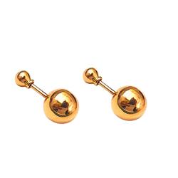 Ball-piercing-earrings