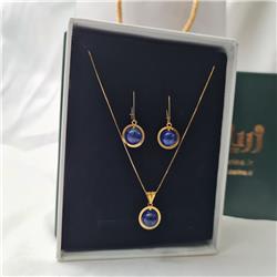 Lapis-lazuli-gold-set